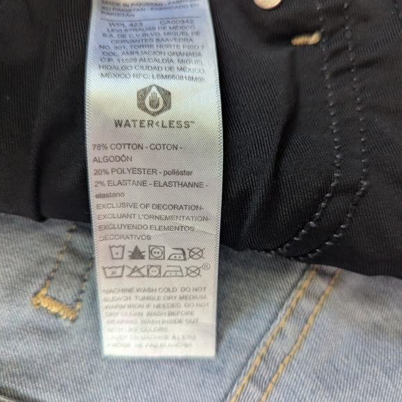 Levi's Mid Rise Straight Leg Women's Jeans - Picture 5 of 5